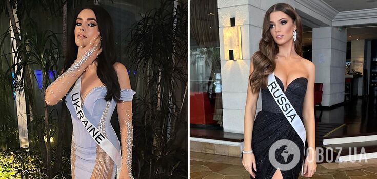 "Miss Universe Ukraine" Anhelina Usanova commented on her relationship with the participant from Russia: they sat at the same table