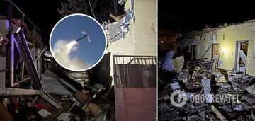 Russians attacked Odesa region with missiles: two hits recorded in the Odesa district. Photo