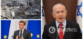 Netanjahu odpowiada na oskarżenia Macrona o ludobójstwo mieszkańców Strefy Gazy