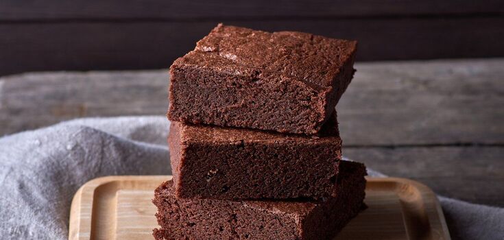 No-bake brownies: chocolate cake recipe in 10 minutes