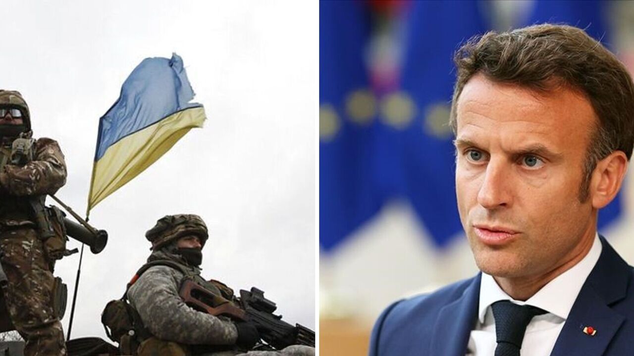 Prezydent Francji komentuje wojnę na Ukrainie i negocjacje z Rosją