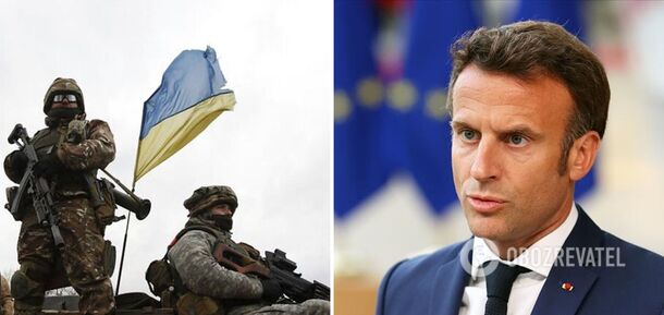 Prezydent Francji komentuje wojnę na Ukrainie i negocjacje z Rosją