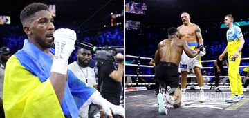 'He was calmed down': it became known what happened in Joshua's locker room after the fight with Usyk