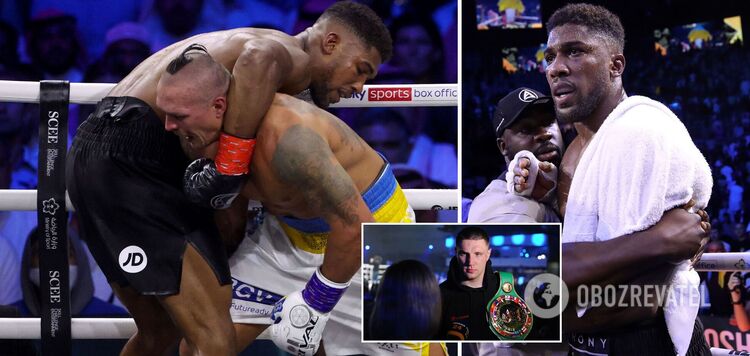 'It was a complete blowout': Joshua's hysteria after the fight with Usyk was explained by the famous Ukrainian super heavyweight, recalling his poor past