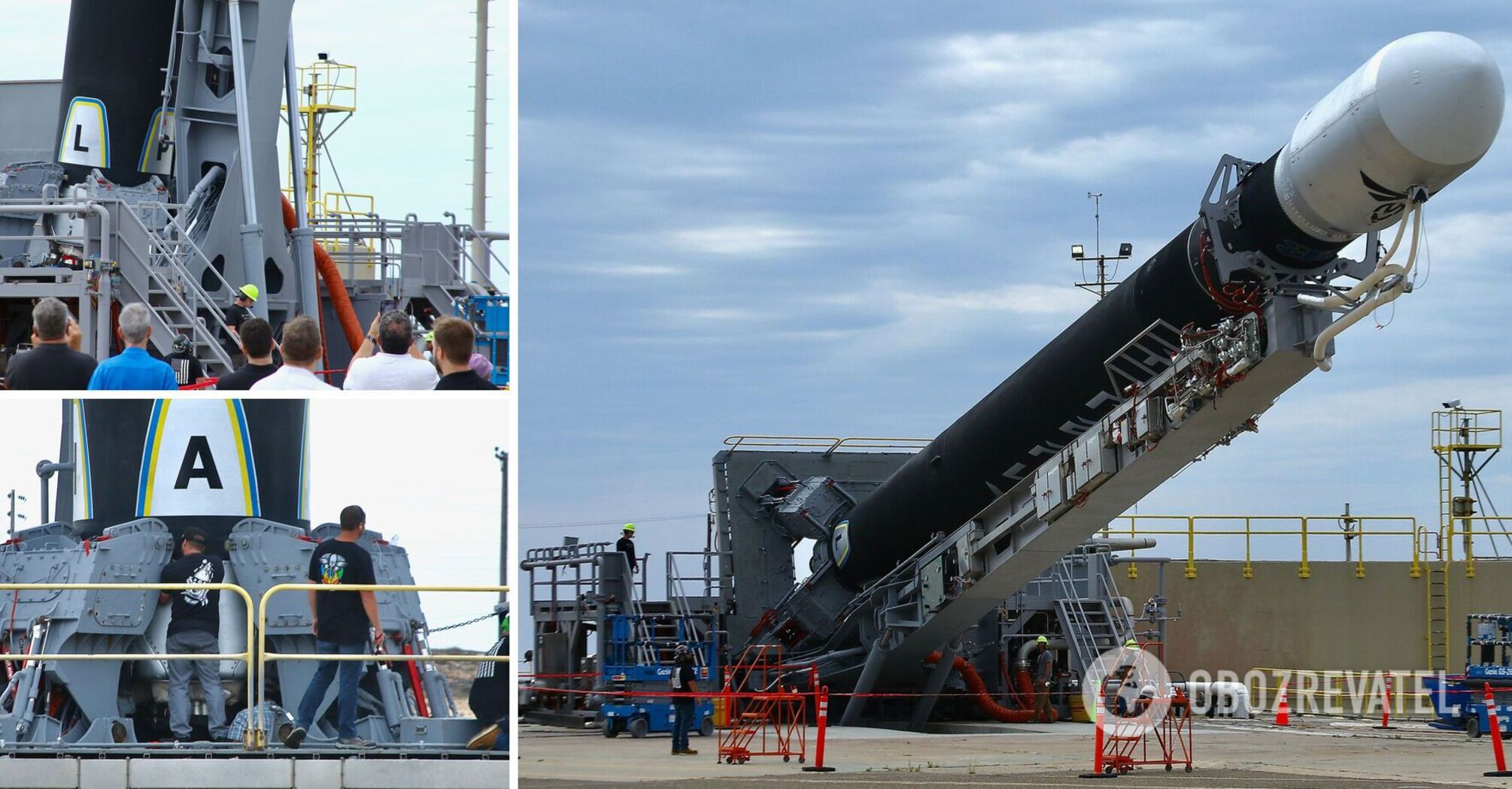 Firefly Aerospace has successfully launched an Alpha rocket into space, decorated with the colors of the Ukrainian flag. Photos and video