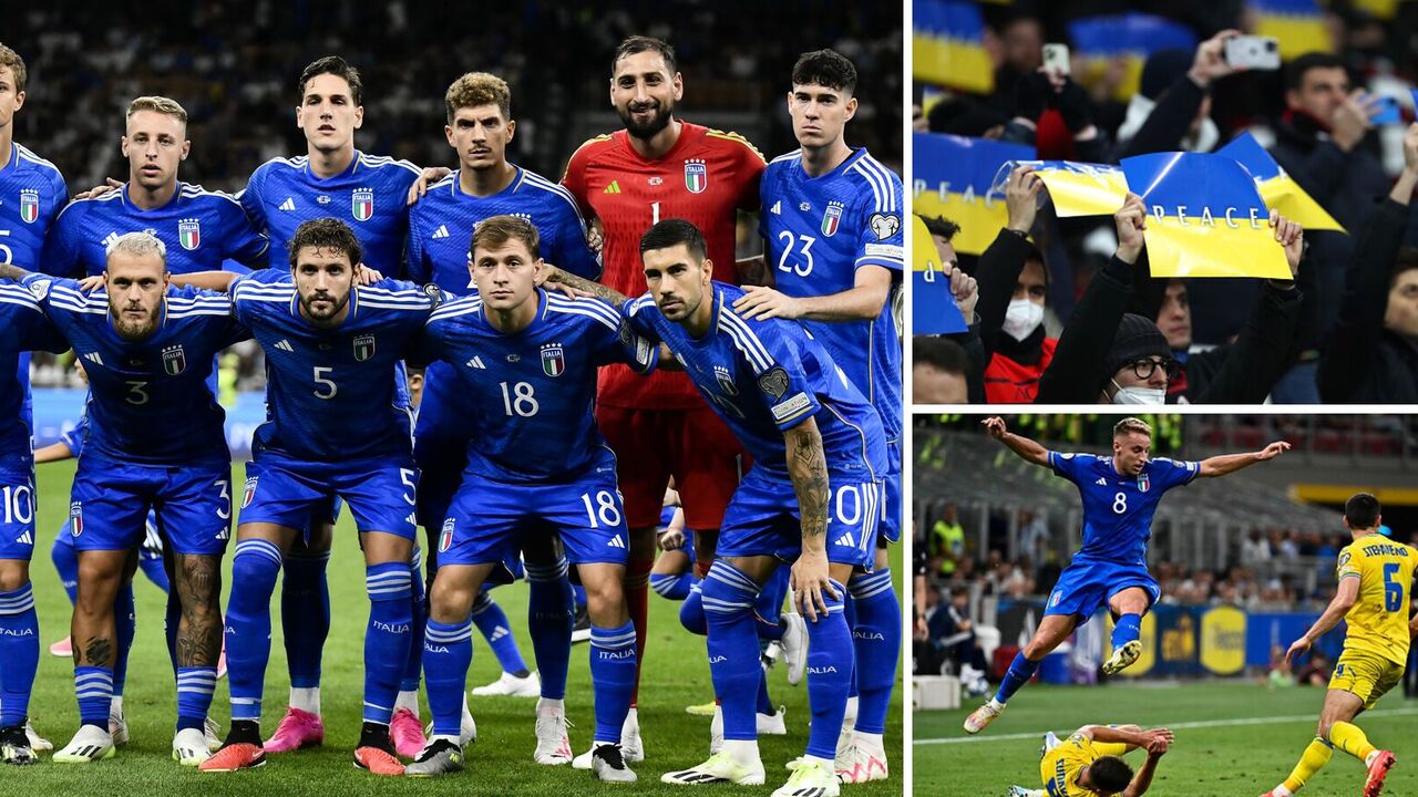 Italy names squad for the key match with Ukraine in the UEFA Euro 2024 qualifying