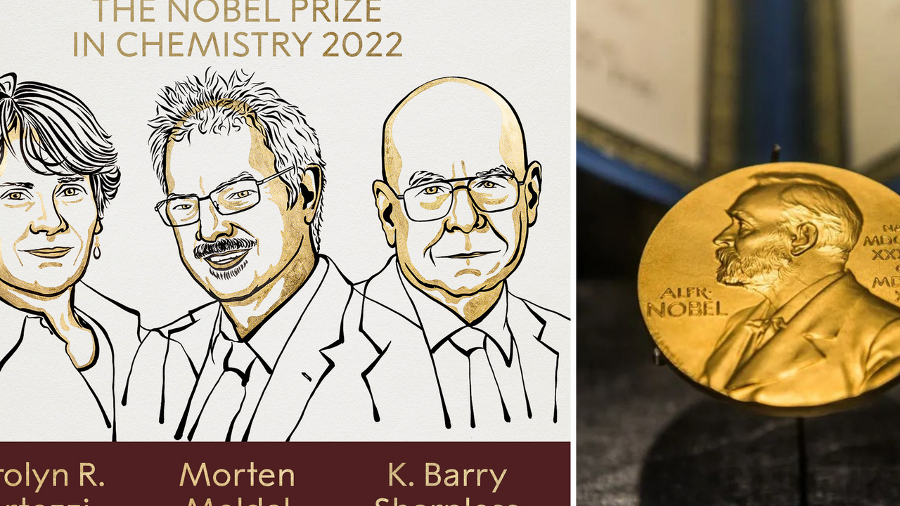 Nobel Prize in Chemistry awarded for click chemistry that helps fight cancer
