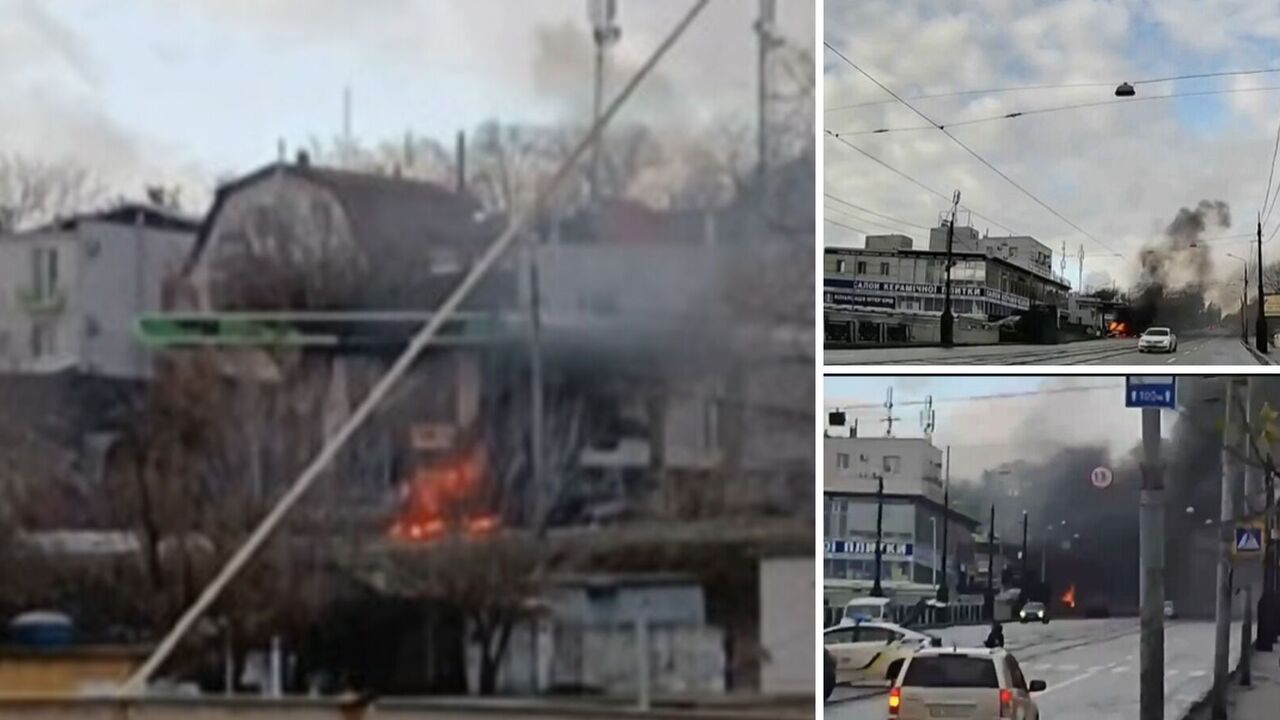 Explosion occured at a gas station in Kharkiv: State Emergency Service is already on site. Video