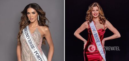 Transgender people take part in the Miss Universe pageant: what Marina Machete from Portugal and Rikki Kolle from the Netherlands look like
