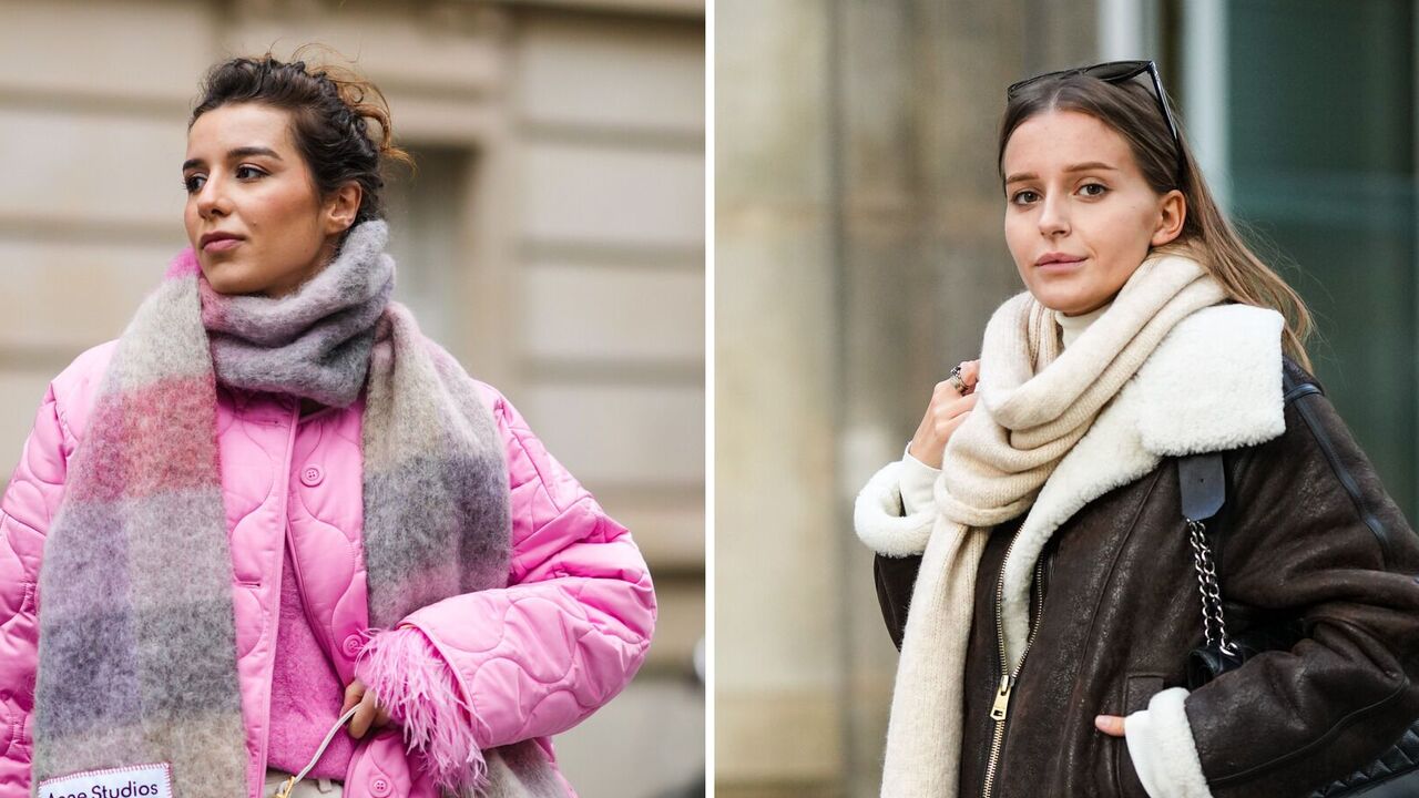 5 stylish ideas on how to wear a scarf in fall and winter 2023/2024