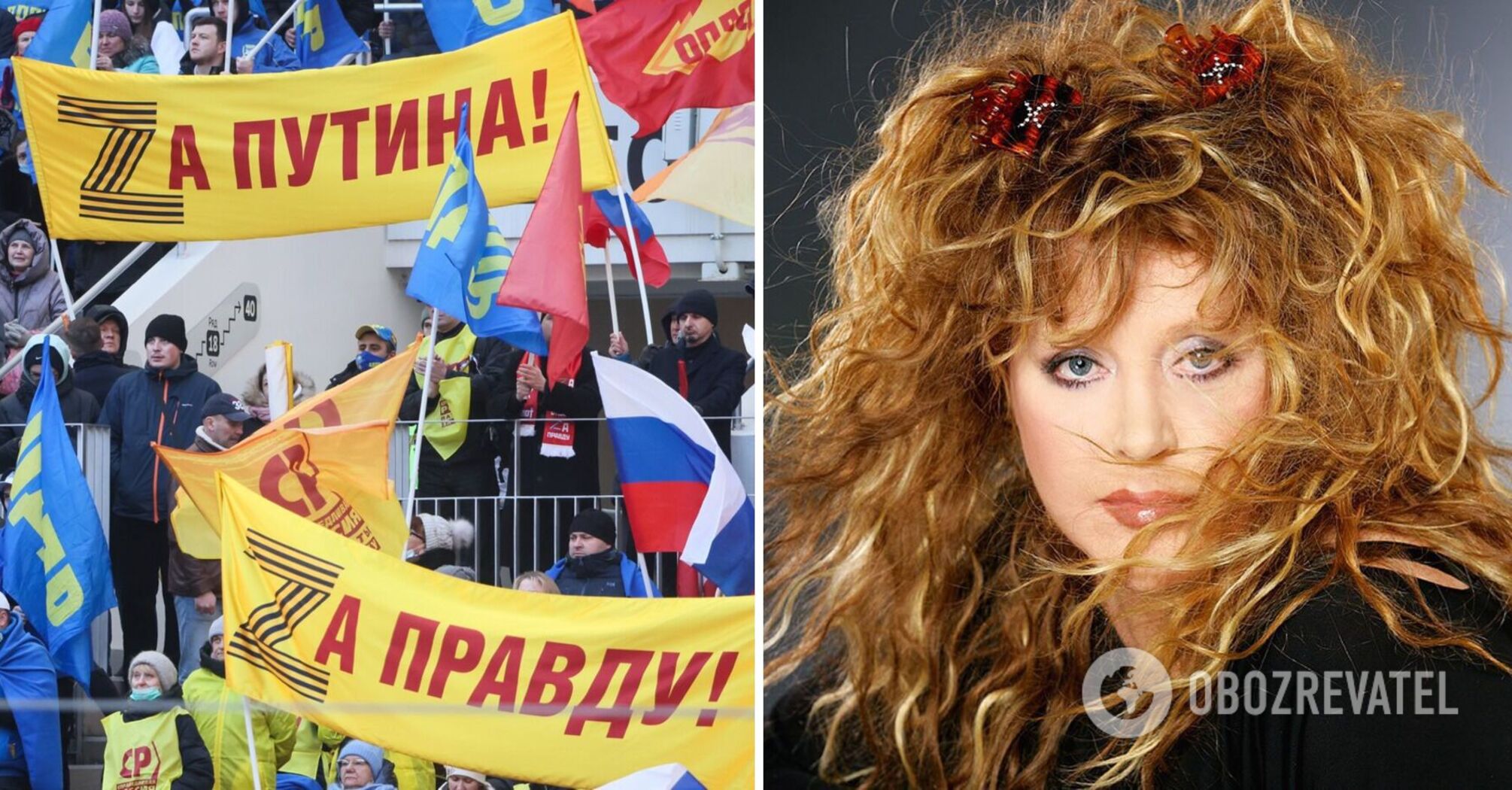 Ałła Pugaczowa zwróciła się do Rosjan popierających Kreml i wojnę na Ukrainie: byliście wasalami, staliście się niewolnikami