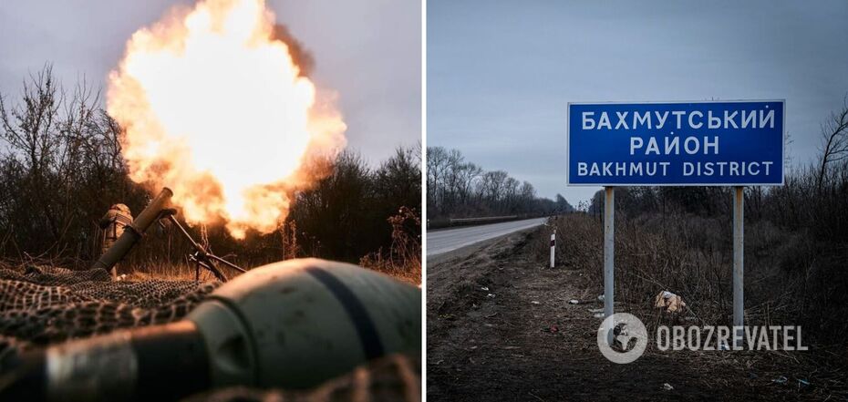 Sytuacja w pobliżu Bachmut