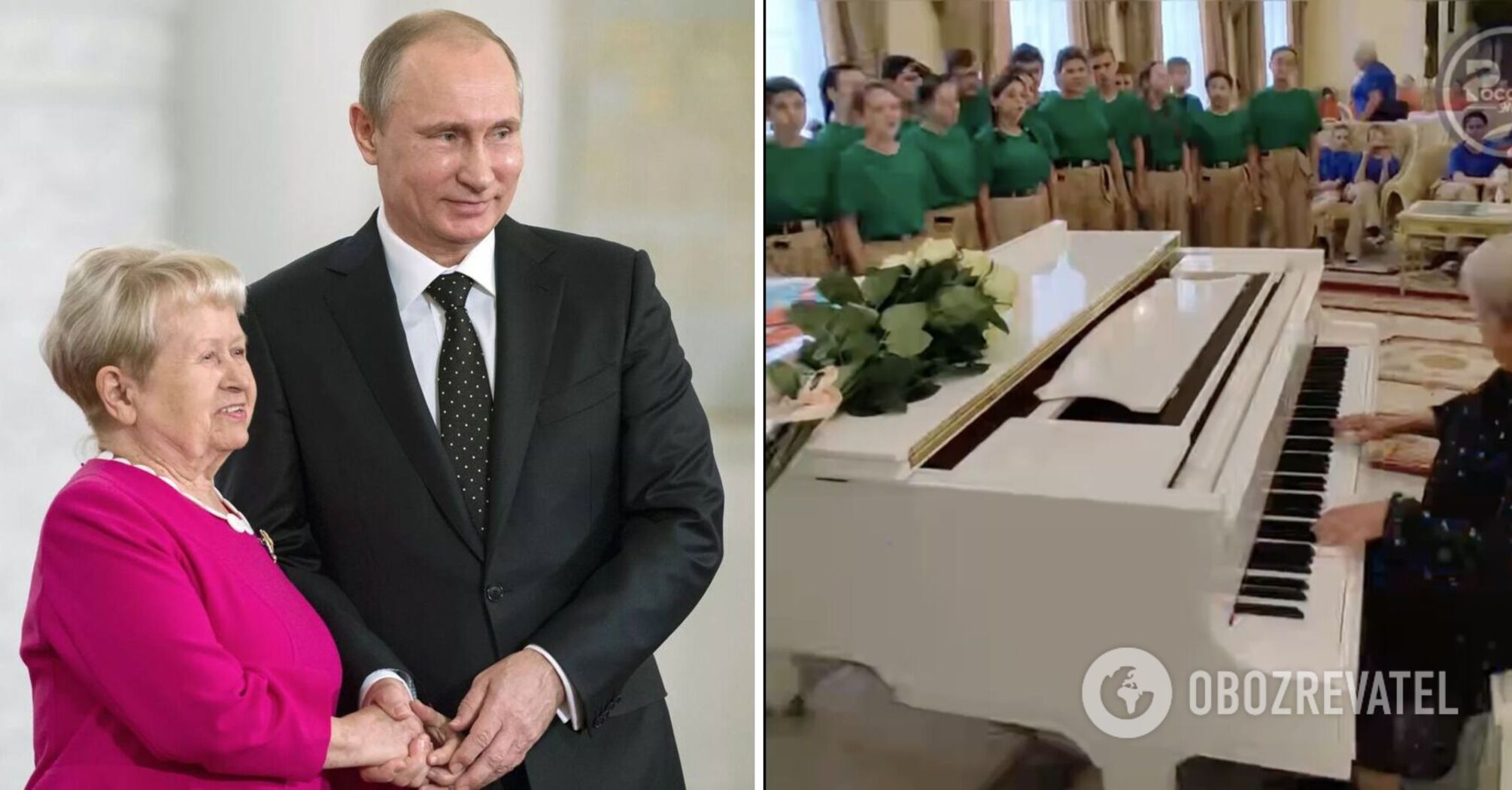 People's Artist of the USSR Pakhmutova, who thanked Putin for Crimea, cynically used children from Donetsk