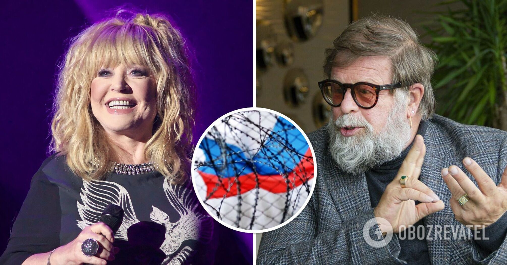 Po szczerym oświadczeniu Pugaczowej, Grebenszczykow nazwał Rosję więzieniem i podkreślił wartość wolności