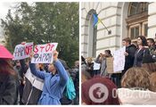 "She is the disgrace of Ukraine": students rally in Lviv, demanding ex-MP's dismissal. What is known about the scandals involving Iryna Farion