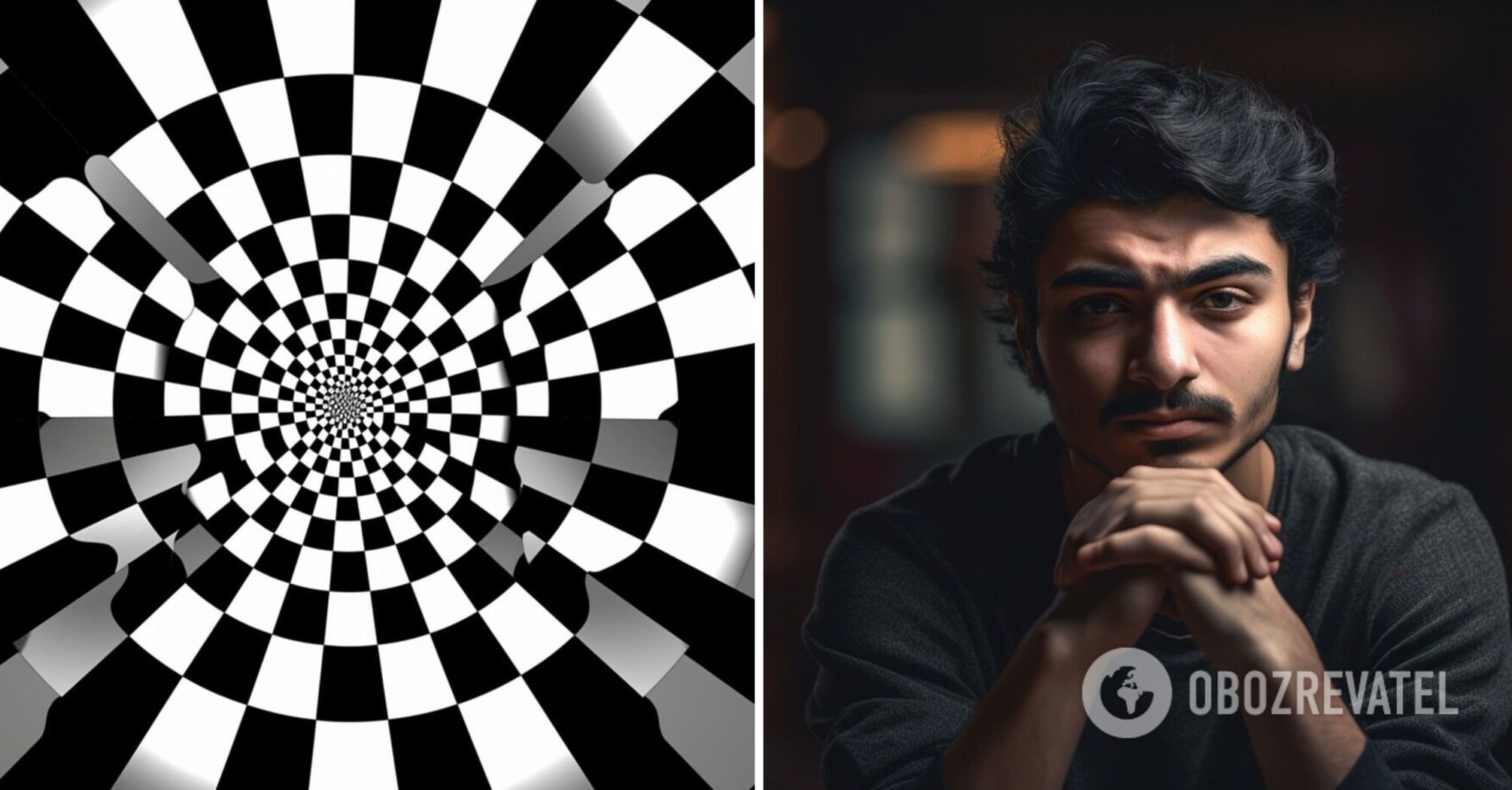 This optical illusion can show you the future – sort of