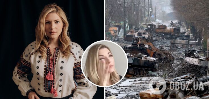 "I am inspired by your courage": Vikings star Katheryn Winnick talks to Ukrainians who lost their homes due to war