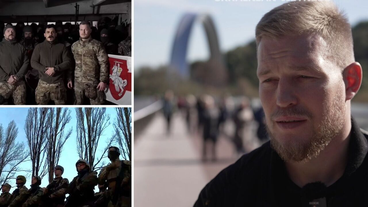 "We're fighting the enemy": a volunteer from Belarus tells why he came to the defense of Ukraine. Photos and videos