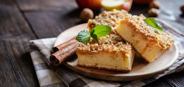 Apple crumble