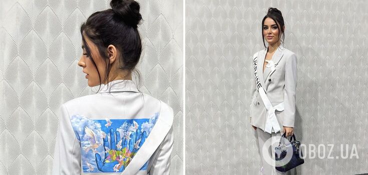 The representative of Ukraine at 'Miss Universe 2023' wore a symbolic look for a crucial stage of the competition: what meanings it conceals