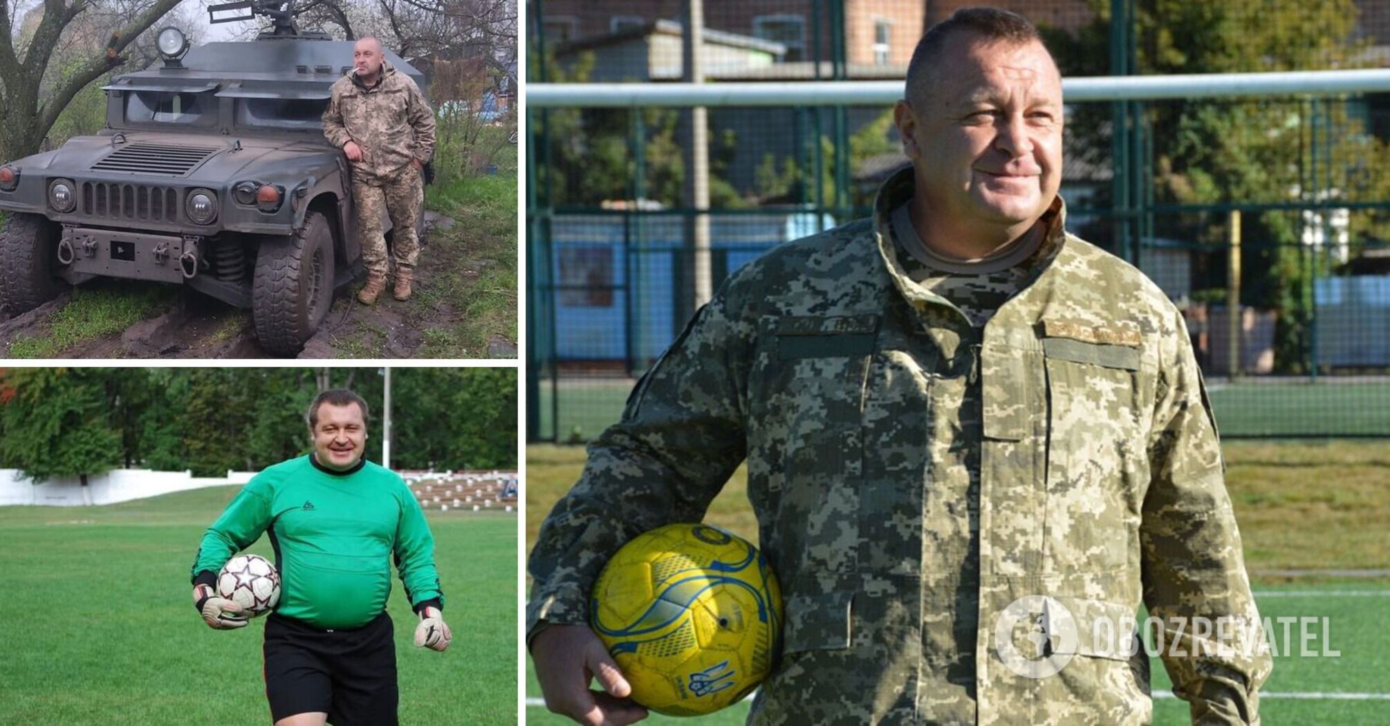 The occupiers killed a football coach and former goalkeeper while he was rescuing fighters