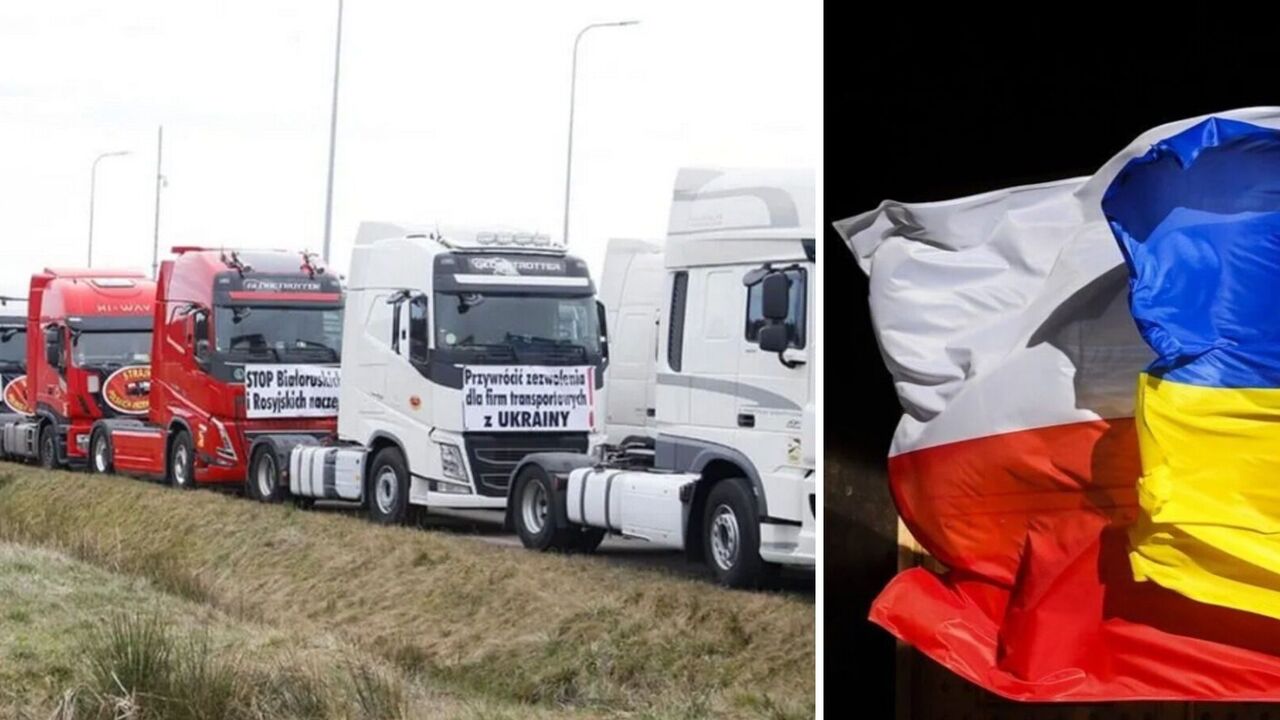 Z powodu blokady granicy przez Polaków Ukraina traci ponad 160 000 euro dziennie
