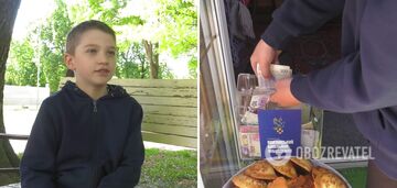 8-letni chłopiec z Połtawy oddał pieniądze, które oszczędzał przez cztery lata, na zakup samochodu dla Sił Zbrojnych Ukrainy. Wideo.