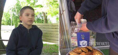 An 8-year-old boy from Poltava gave the money he had been saving for four years to buy a car for the Armed Forces of Ukraine. Video.