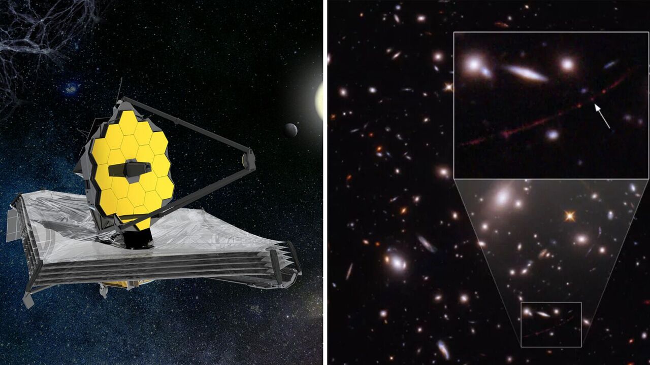 James Webb Telescope takes a photo of the most distant star in the Universe - Earendil