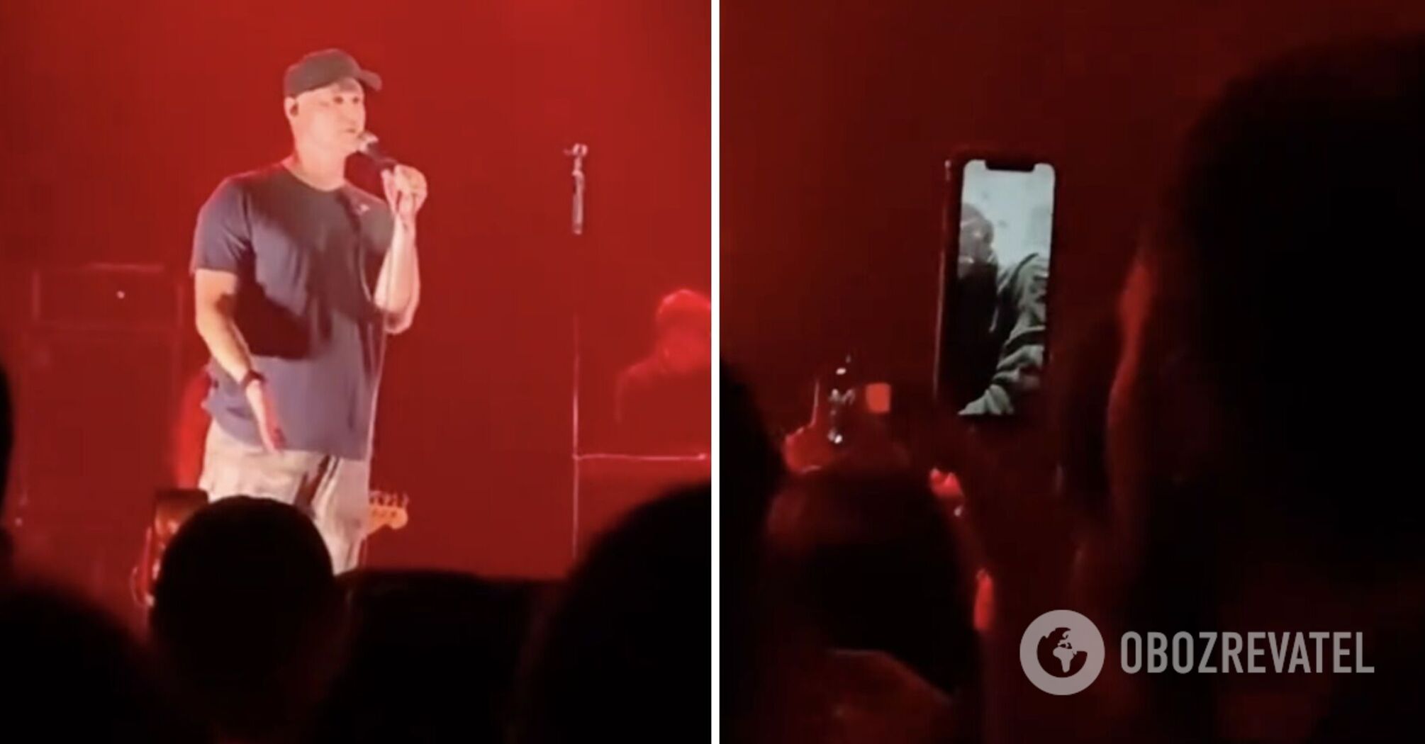 A Ukrainian woman filmed the entire Boombox concert for her younger brother, who is now broke. Video to tears