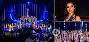 Angelina Usanova represented Ukraine with dignity  in the semi-finals of Miss Universe: 'Phoenix' dress, swimsuit defile and special distinction