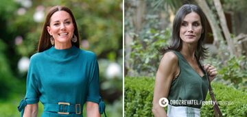 Queens Kate Middleton, Camilla, and Letizia have chosen the color of royalty, hinting at a new trend of the season