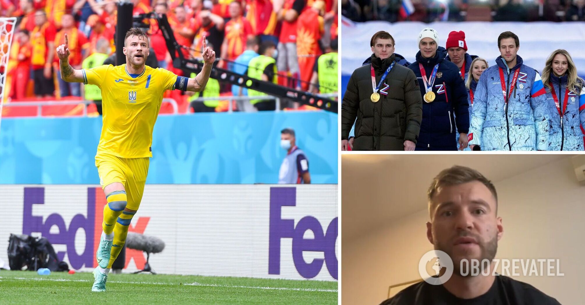 "It will be useful for you": Yarmolenko addresses Russian athletes and 'cannon fodder of the Kremlin grandfather' Video