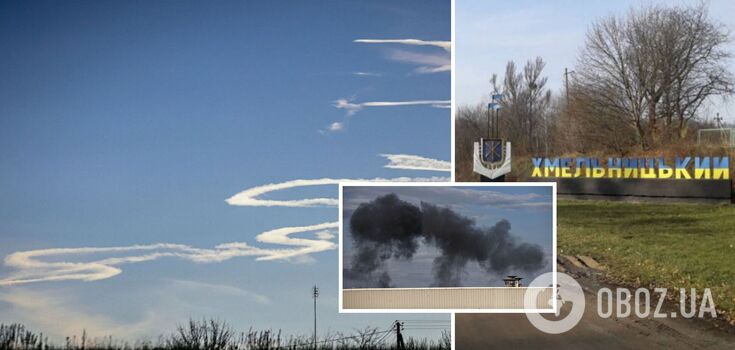 In Khmelnytskyi region, air defense systems were activated against drones: debris damaged warehouse buildings and a truck, with one person injured