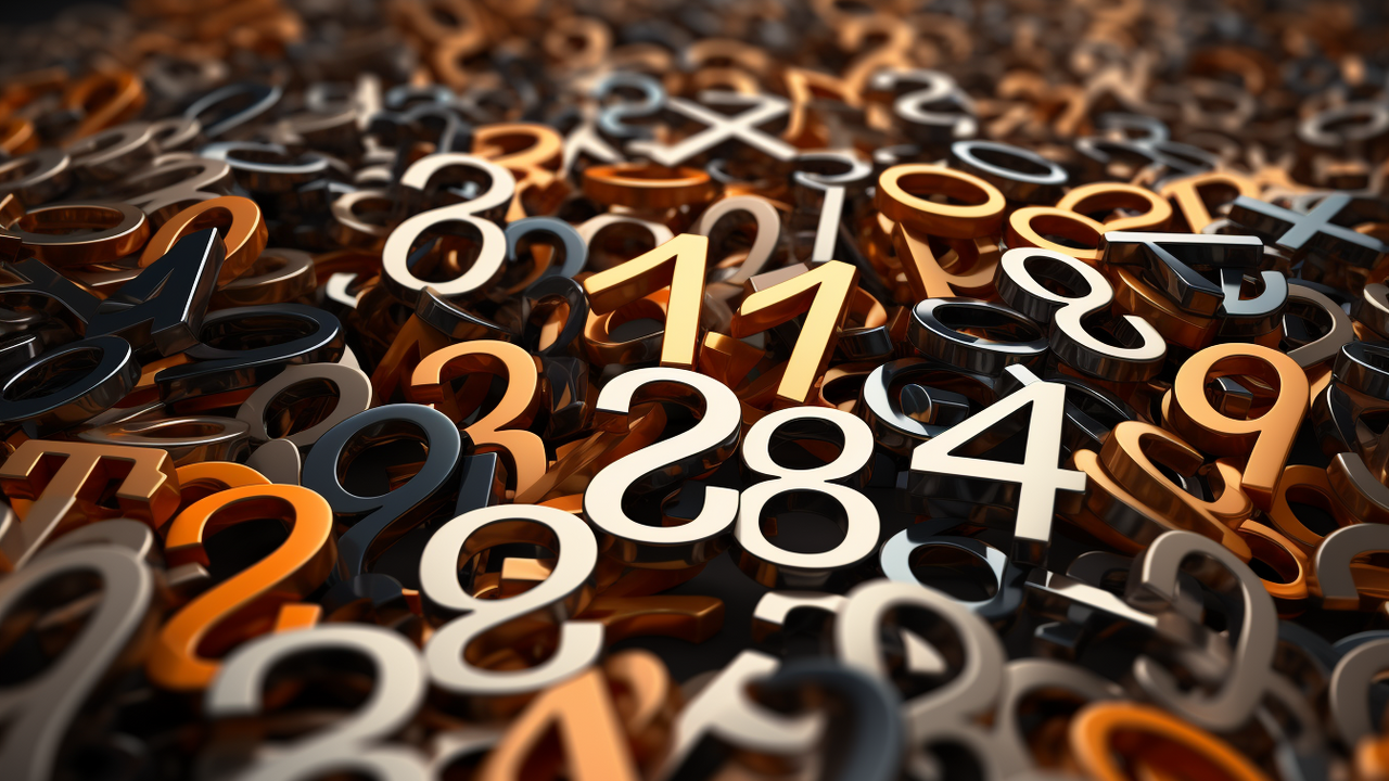 How many digits are in the picture? A challenging puzzle that only a select few can do