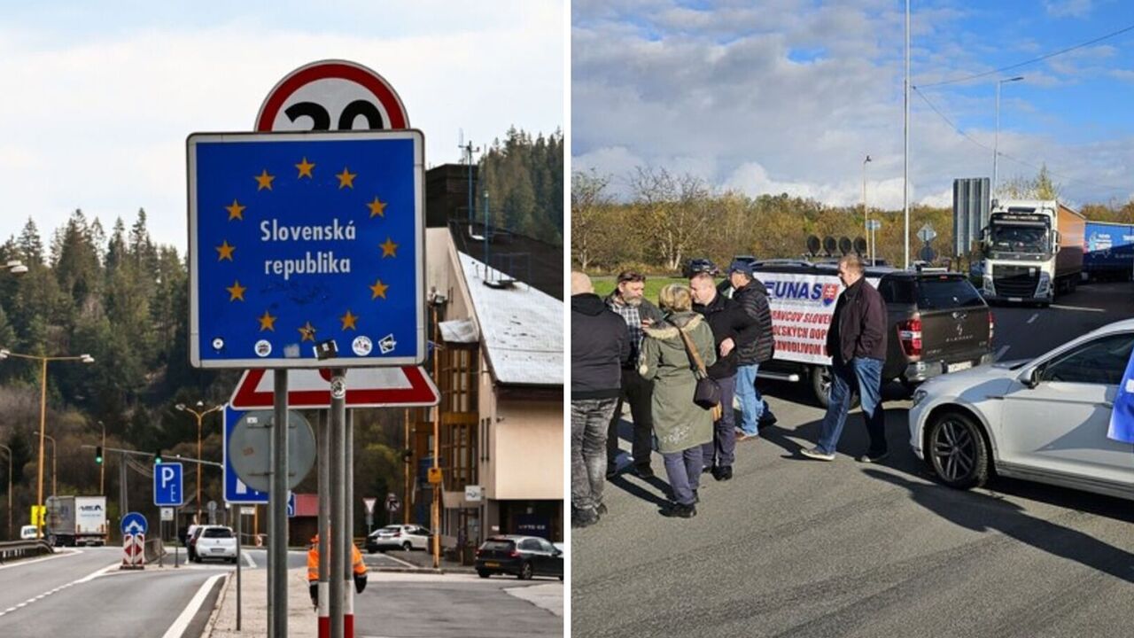 Slovaks temporarily blocked the border with Ukraine