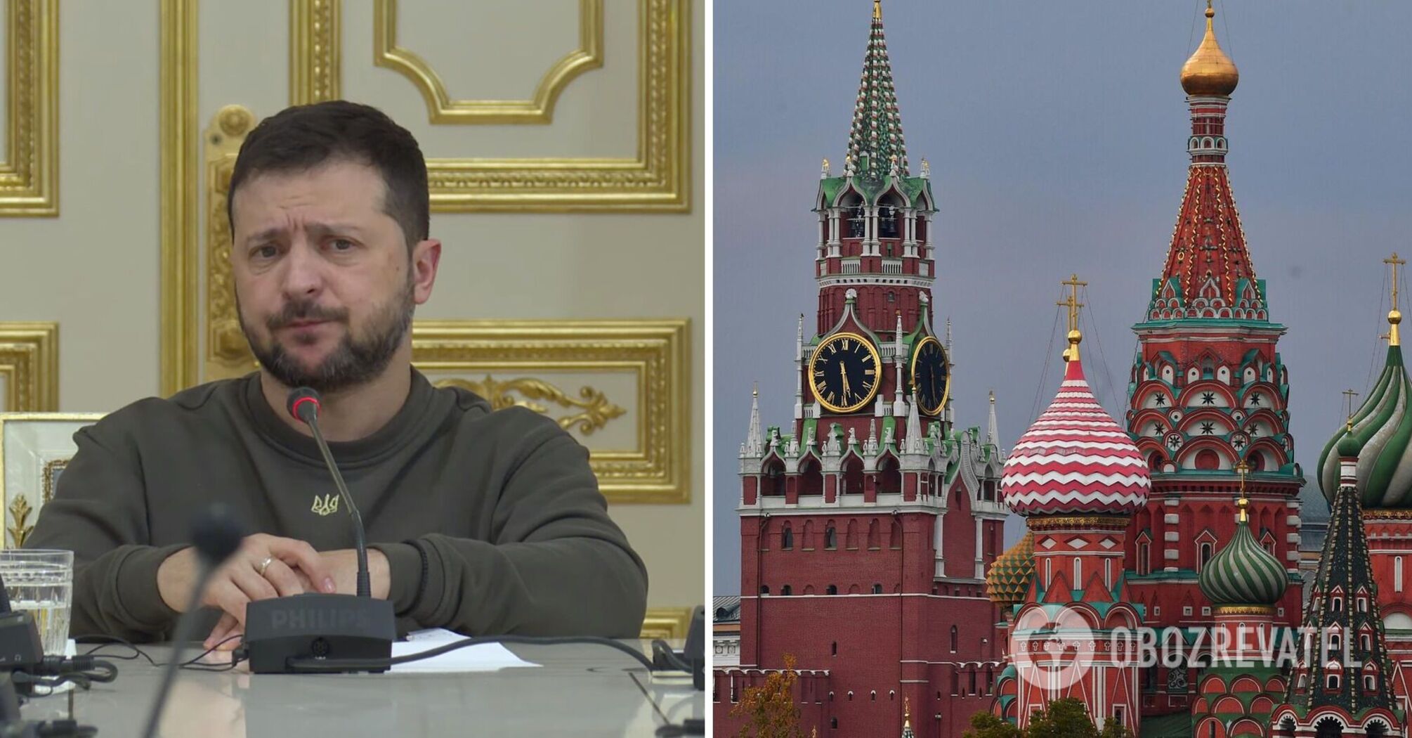 Volodymyr Zelenskyi stated that the Kremlin is engaged in igniting a war