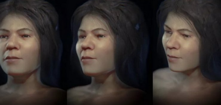 Scientists recreated the face of a 17-year-old girl who lived on Earth 31 thousand years ago