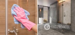 Jak wyczyścić kabinę prysznicową z plam, pozostałości mydła i wapna: pięć domowych metod