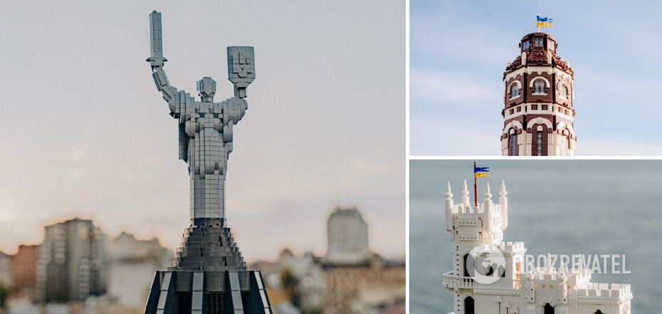 Trzy ukraińskie zabytki architektury zostały stworzone z zestawów Lego