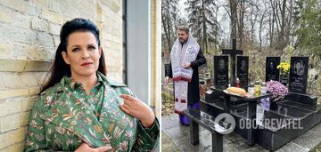 Na grobie Rusłany Pysanki stanął pomnik: aktorka skończyłaby 58 lat. Ekskluzywne zdjęcia