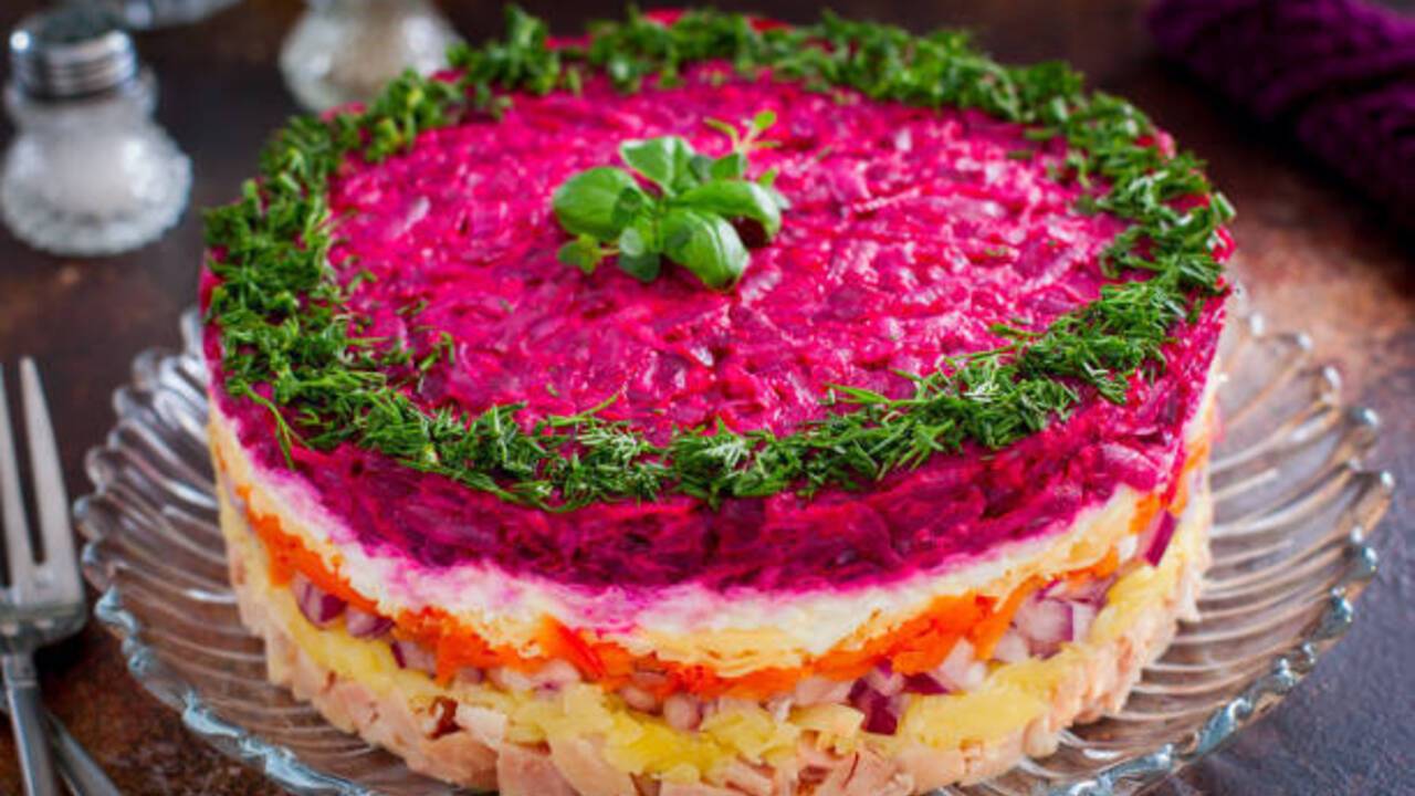 Delicious Fur Coat salad