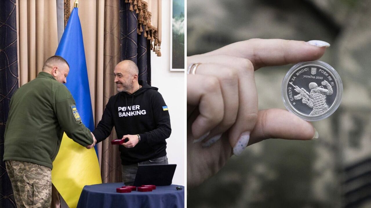 Zaluzhny and Pyshny presented a new medal