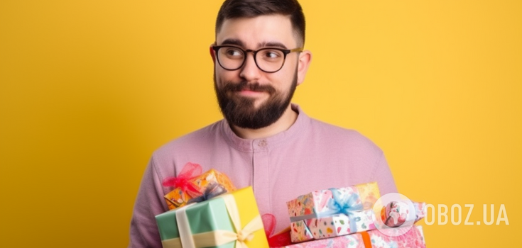 What you shouldn't gift to a man