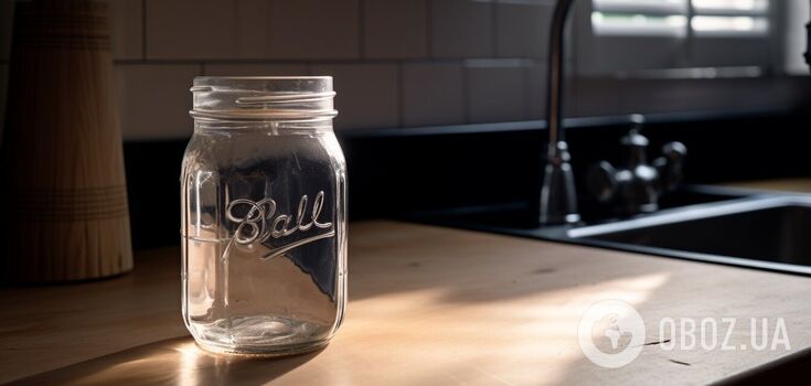 How to quickly and easily remove stickers marks from glass jars: life hack