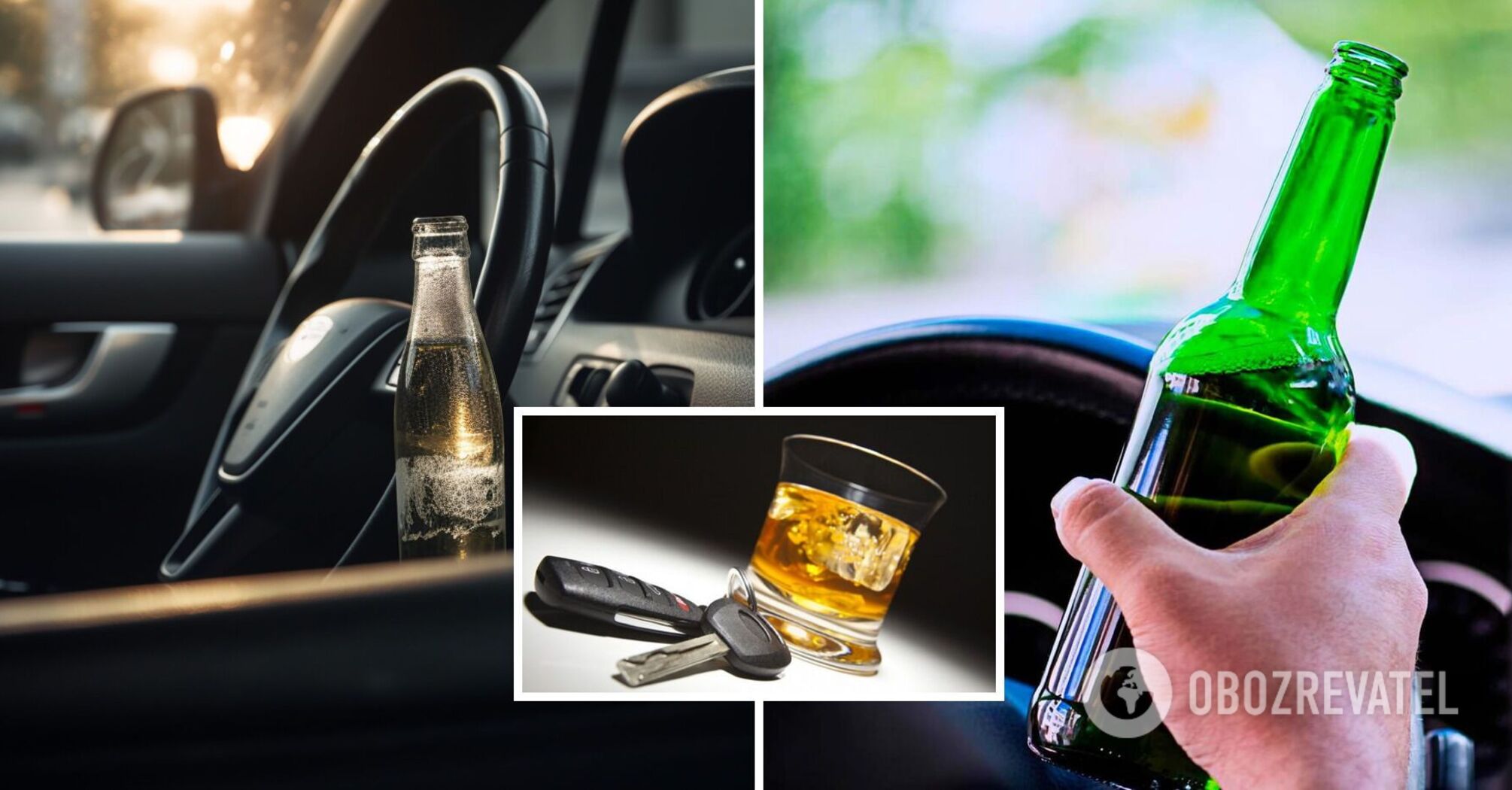 After how much time after consuming alcohol can you sit behind the wheel of a car: indicators for different drinks