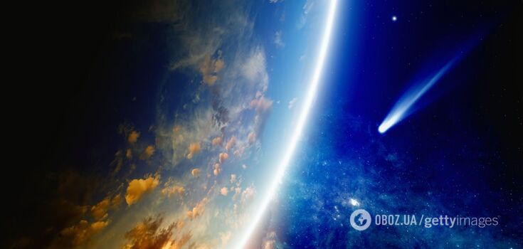 A coronal mass ejection of the Sun makes a comet wag its 'tail': scientists spotted an unusual space phenomenon for the first time. Video