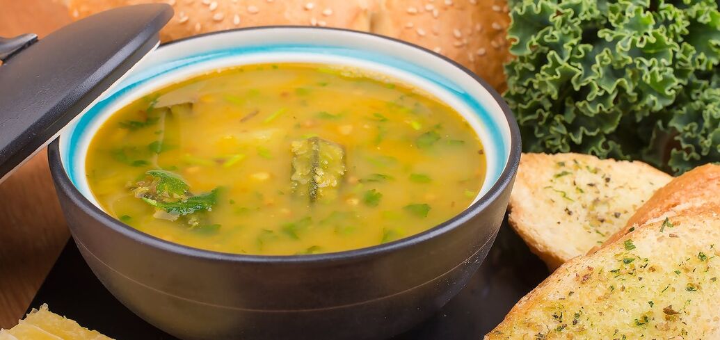 Homemade soup