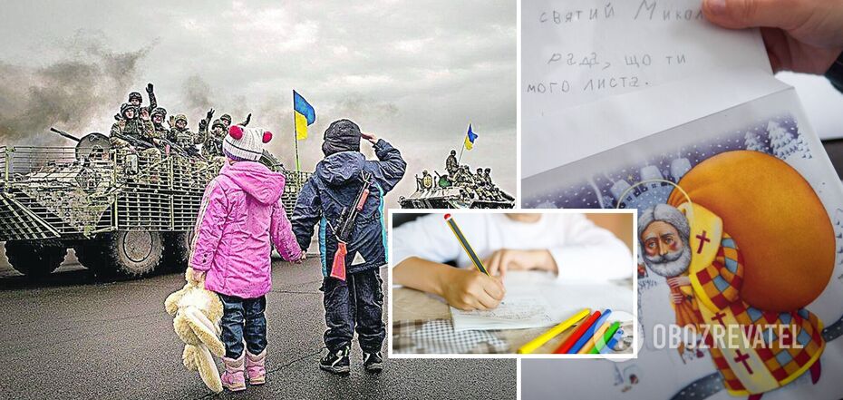 Młody ukraiński chłopiec napisał wzruszający list