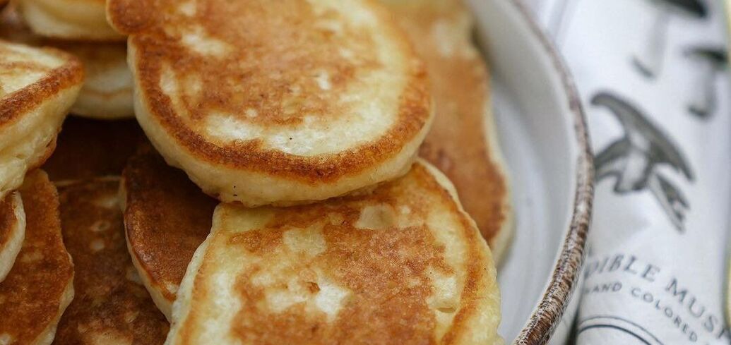 Homemade pancakes